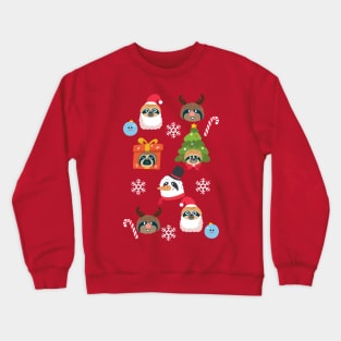 Xmas and Sloths Crewneck Sweatshirt